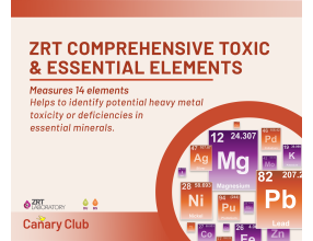 ZRT Comprehensive Toxic & Essential Elements Profile